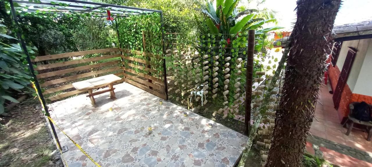 Compostela Cabana Privada Apartment Jardin Exterior photo